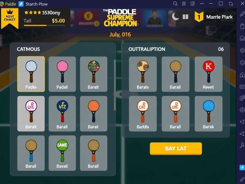 Paddle Supreme Champion gameplay screenshot